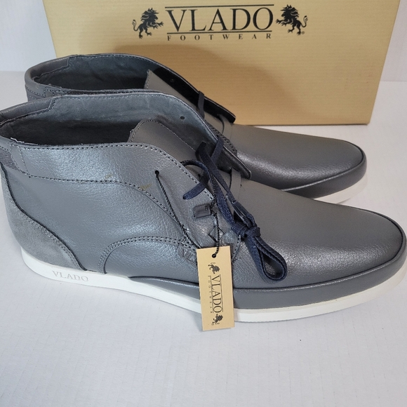 Vlado Valentino men’s shoe Color Grey Size 10 Cod: 1010 - Picture 7 of 8